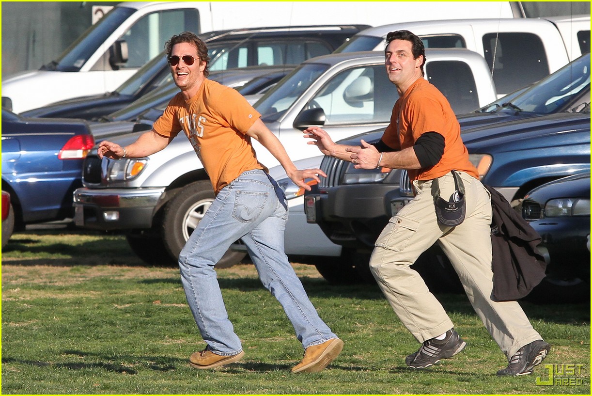Matthew McConaughey & Levi Pigskin and Plaid! Photo 2407062 Camila