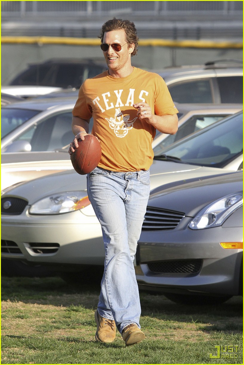 Matthew McConaughey & Levi Pigskin and Plaid! Photo 2407064 Camila