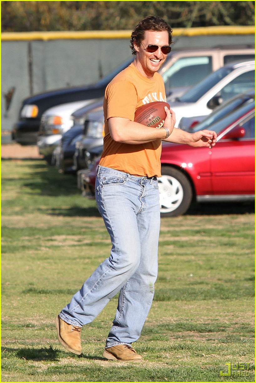 Matthew McConaughey & Levi Pigskin and Plaid! Photo 2407066 Camila