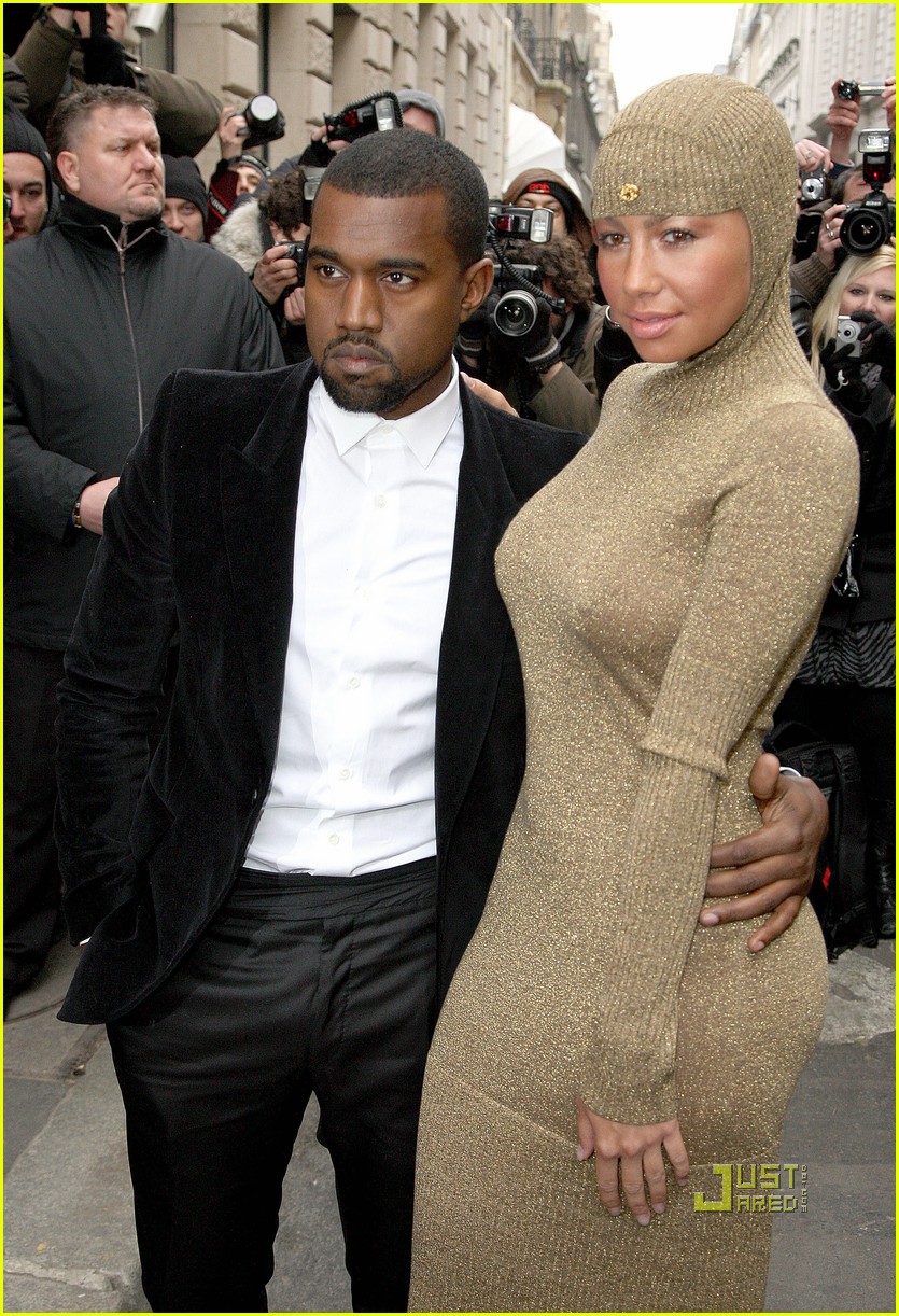 kanye west amber rose chanel haute couture 022411694