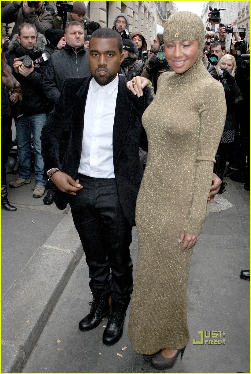 kanye west amber rose chanel haute couture 062411698