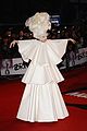 lady gaga brit awards white tier dress 01