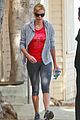 charlize theron red shirt workout 07