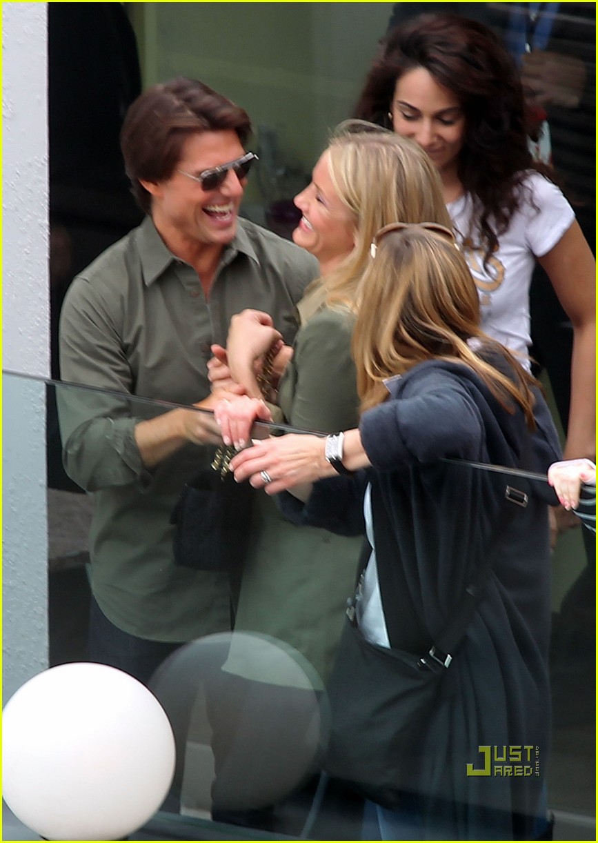 tom cruise cameron diaz knight and day promotion salzburg 072459006