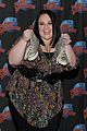 nikki blonsky funny faces at planet hollywood 07