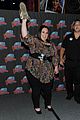 nikki blonsky funny faces at planet hollywood 08