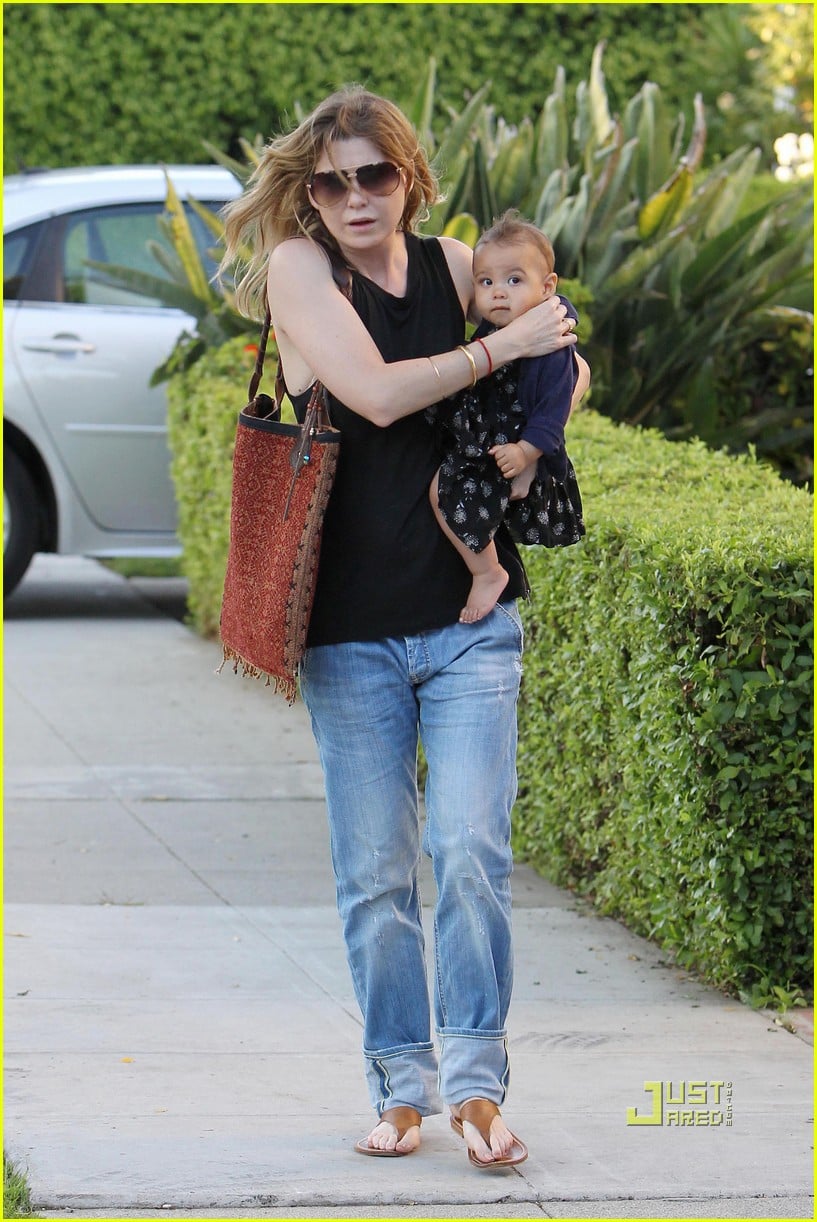 ellen pompeo chris ivery happy family with stella 072472218