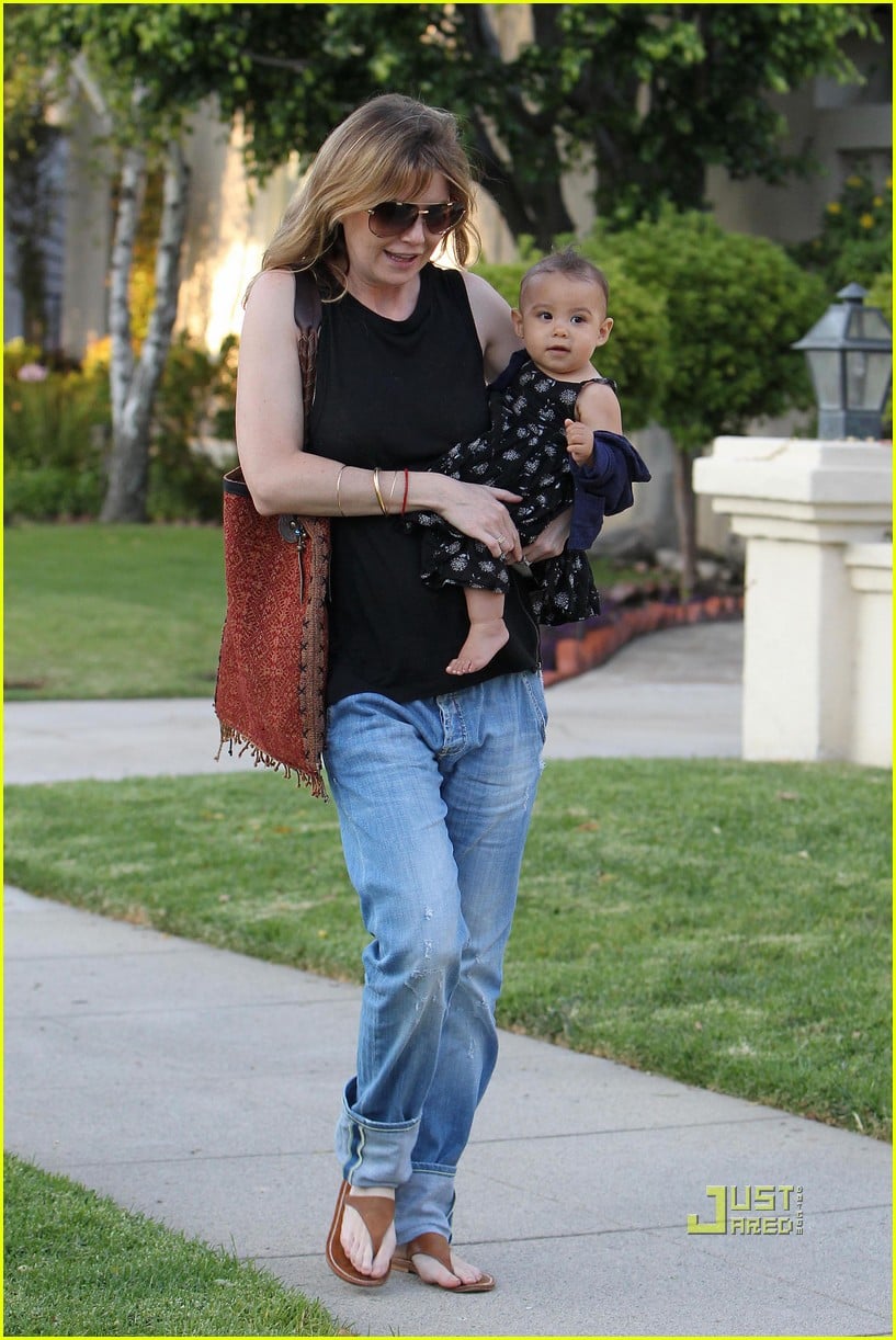 ellen pompeo chris ivery happy family with stella 092472220