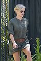 reese witherspoon belted olive dress medical building tavern brentwood 07