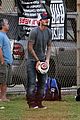 david beckham plays soccer with his sons 03