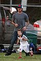 david beckham plays soccer with his sons 08