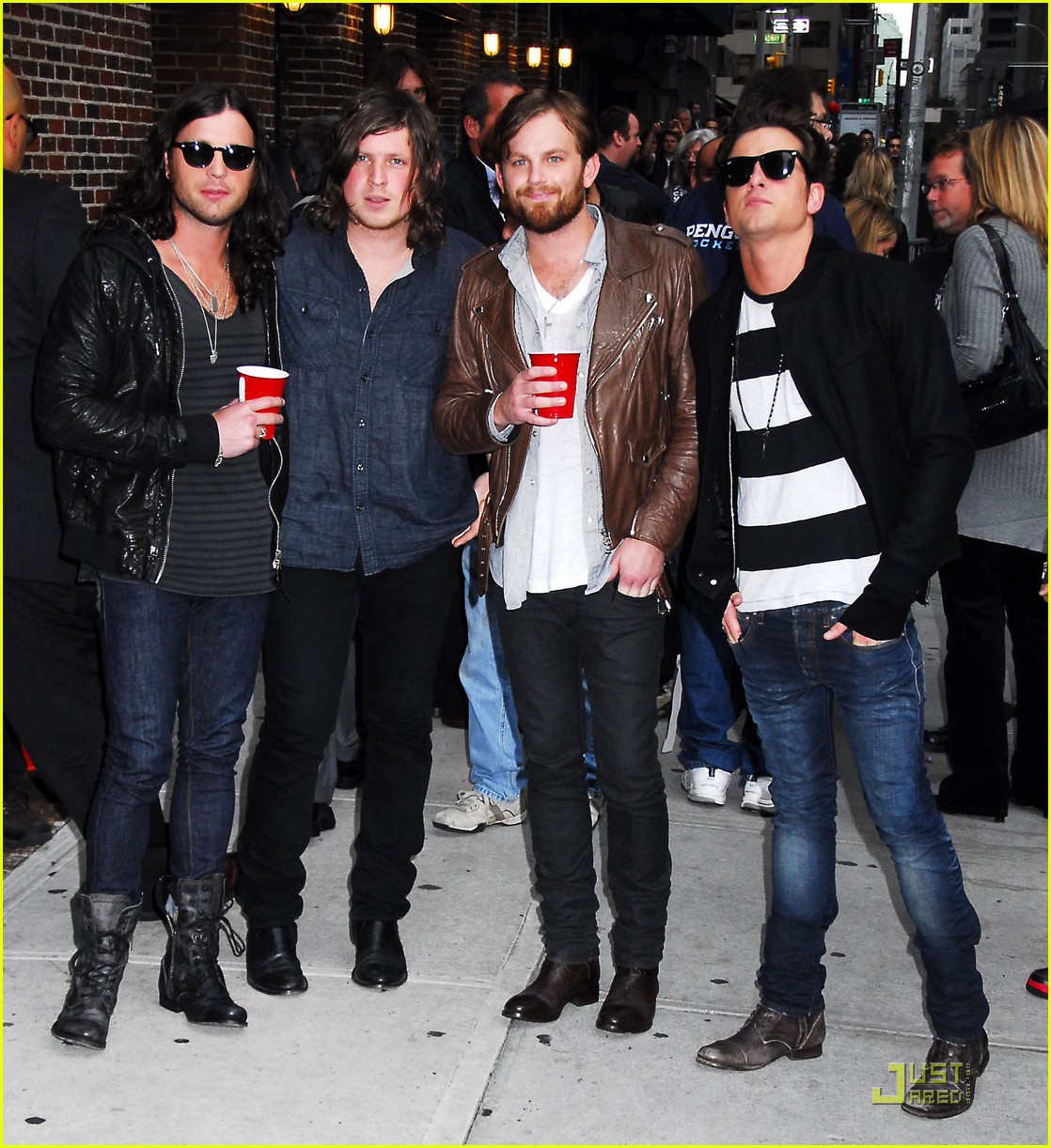 Kings of Leon Get 'Radioactive' on Letterman Photo 2490348 Kings of