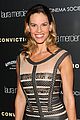 hilary swank conviction premiere in nyc 07