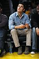 zac efron lakers game george lopez 09