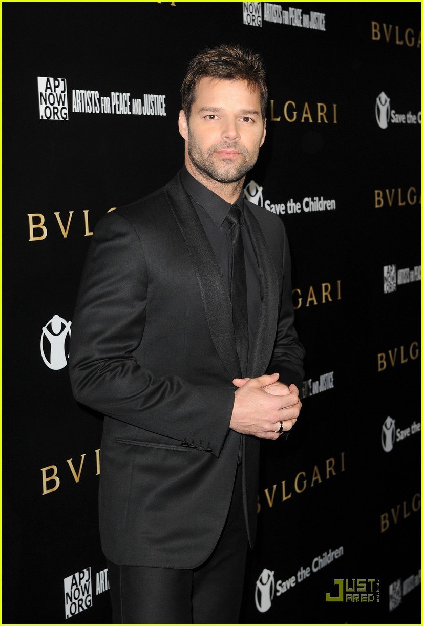 ricky martin chace crawford artists for peace 162510894