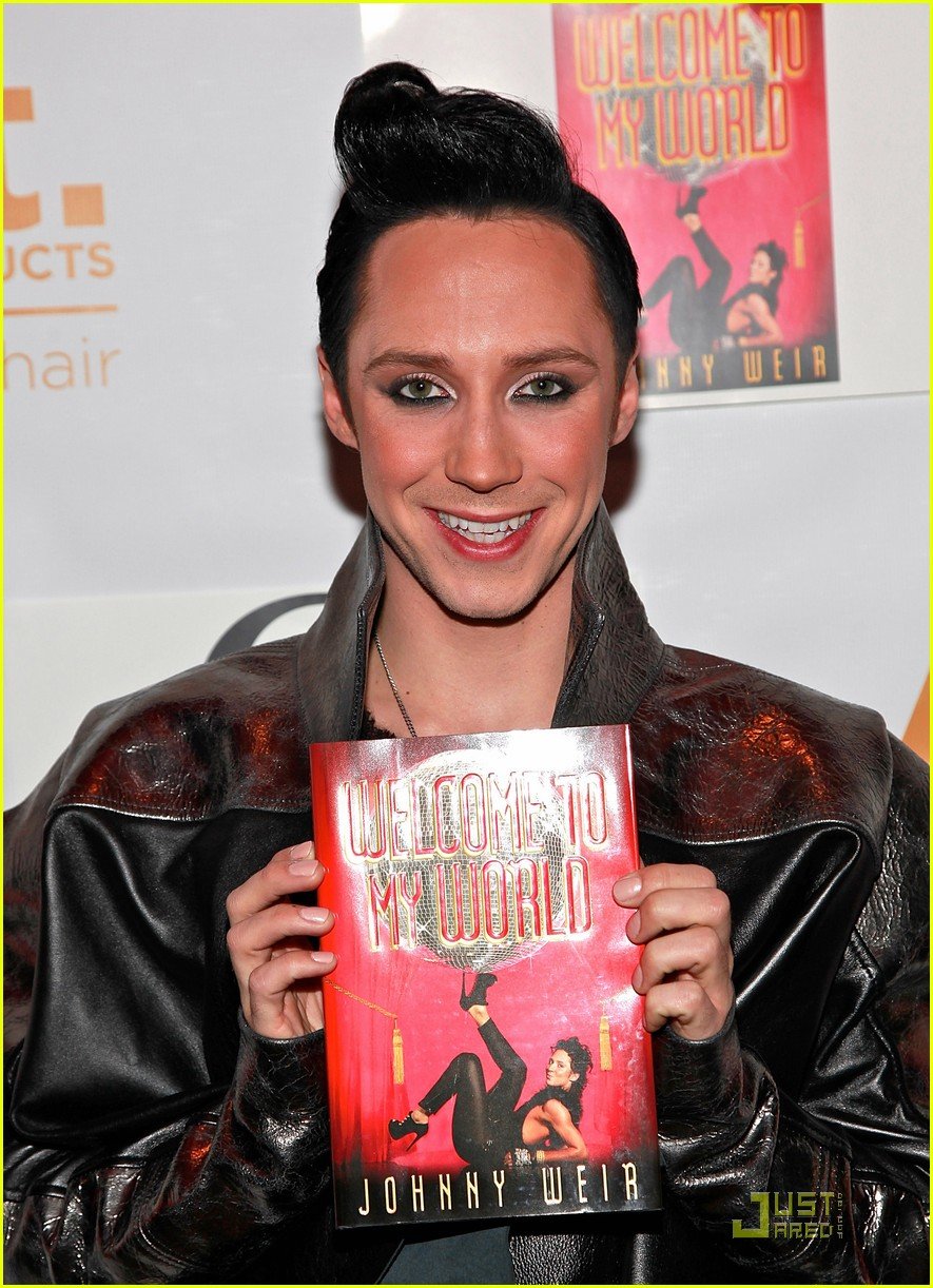 johnny weir welcome to my world party 012510402