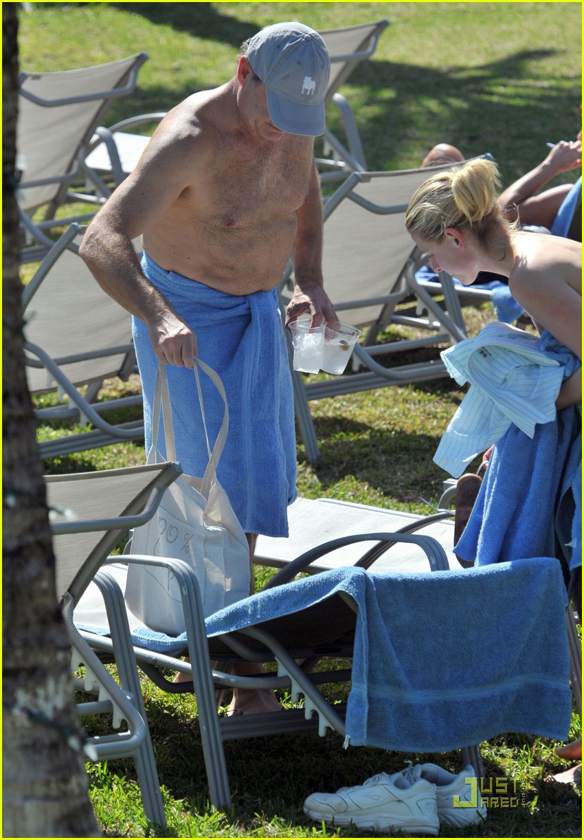 kelsey grammer miami poolside with kayte walsh 102520713