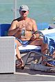 kelsey grammer miami poolside with kayte walsh 02