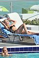 kelsey grammer miami poolside with kayte walsh 06