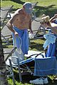 kelsey grammer miami poolside with kayte walsh 10