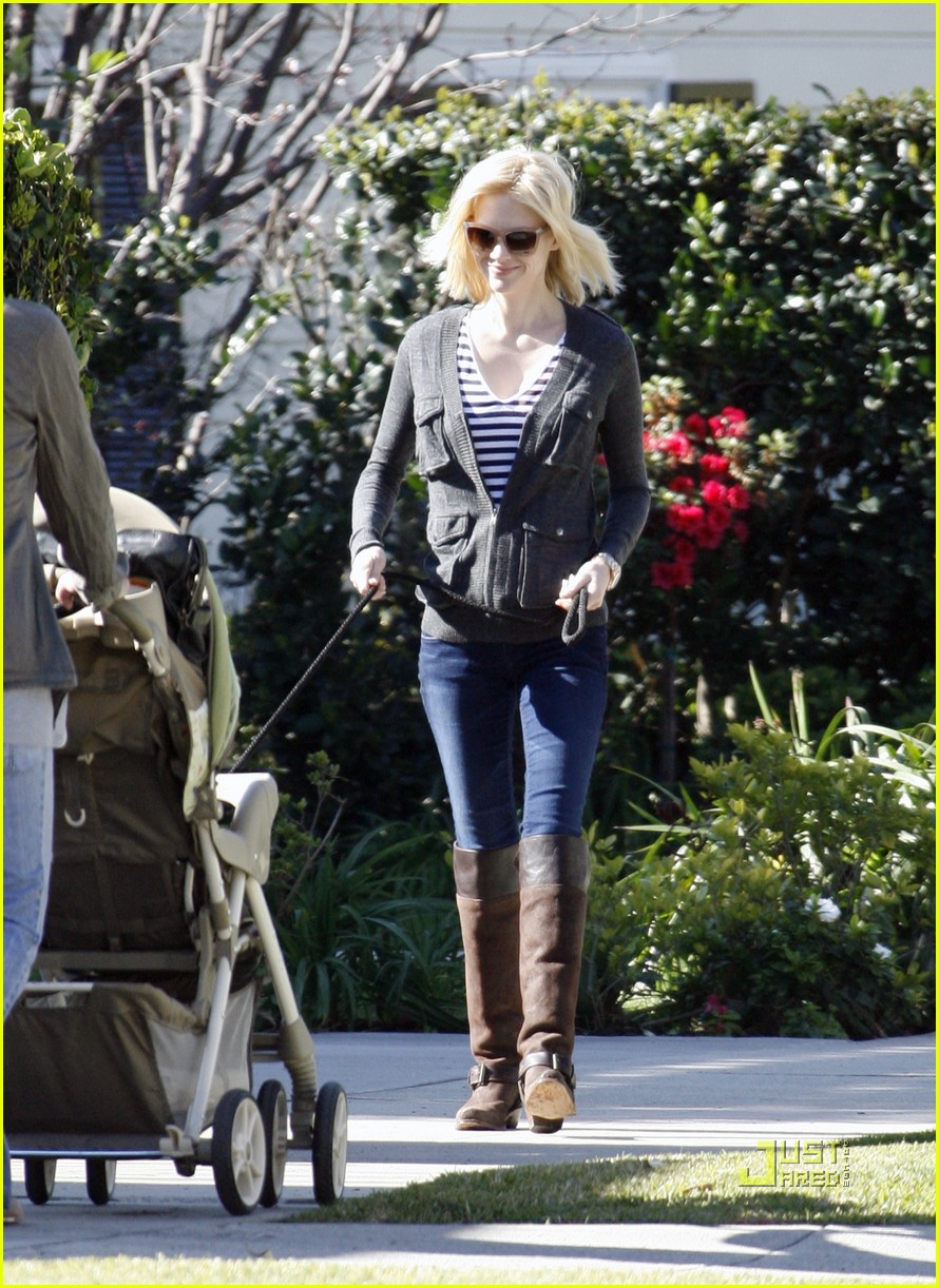 January Jones Let's Go Steelers! Photo 2517311 January Jones Photos