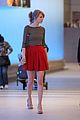 taylor swift lax red skirt 19