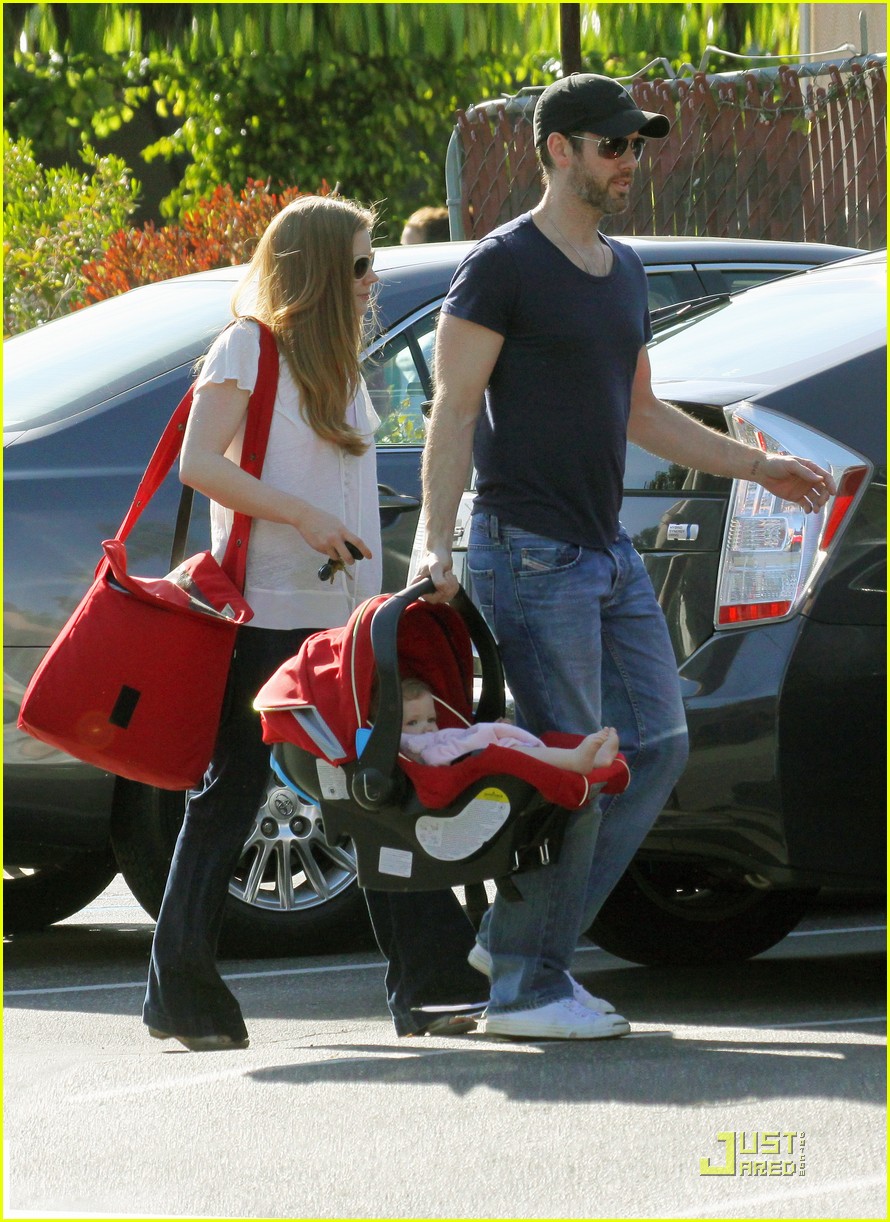 Amy Adams Lunch with Darren Le Gallo & Aviana! Photo 2526148 Amy