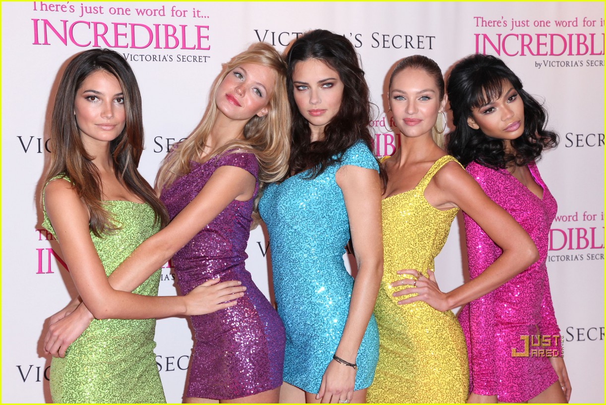 Victoria's Secret Angels Introduce 'Incredible': Photo 2524248, Adriana  Lima, Candice Swanepoel, Chanel Iman, Erin Heatherton, Lily Aldridge Photos