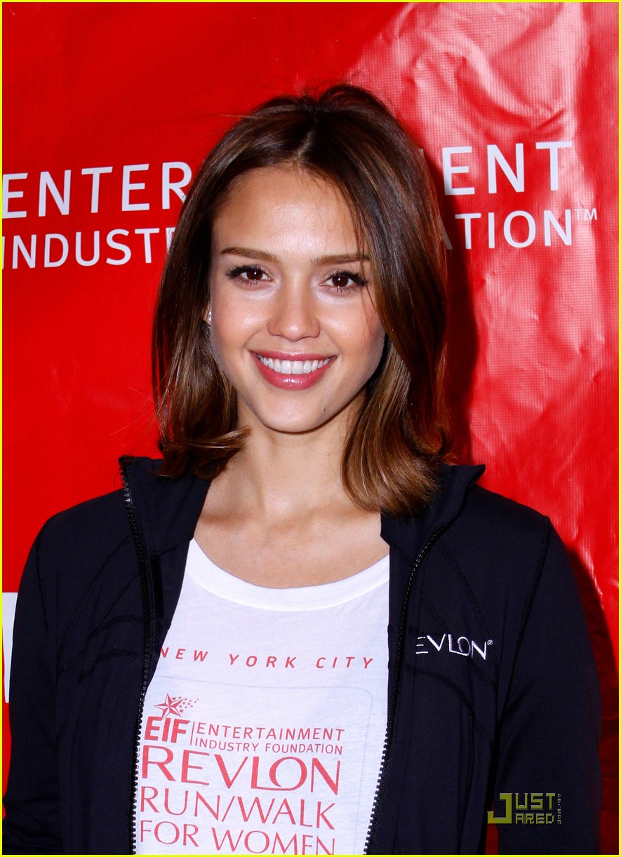 Jessica Alba & Jessica Biel: EIF Revlon Run/Walk!: Photo 2539525 ...