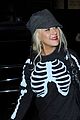 christina aguilera skeleton shirt nyc 05