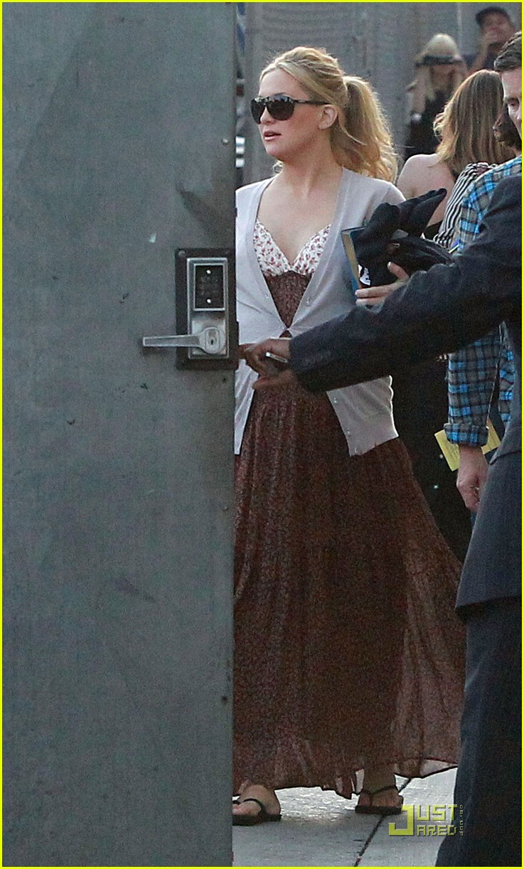 Kate Hudson & Matt Bellamy Kimmel Visit! Photo 2541484 Kate Hudson