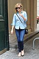 reese witherspoon chambray shirt paris 02