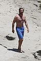 gerard butler shirtless stroll with mystery gal 16