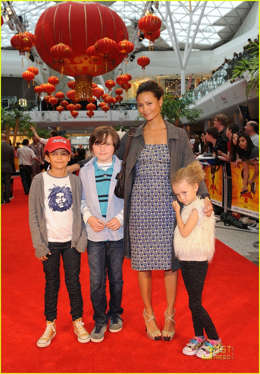 thandie newton kung fu panda 2 premiere with kids 09