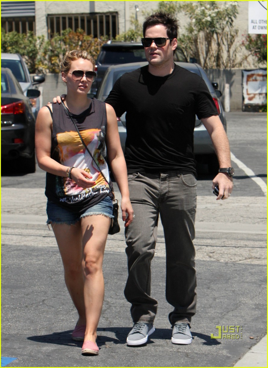 hilary duff mike comrie lunch date 03