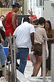 katie holmes tom cruise miami hotel arrival with the kids 10
