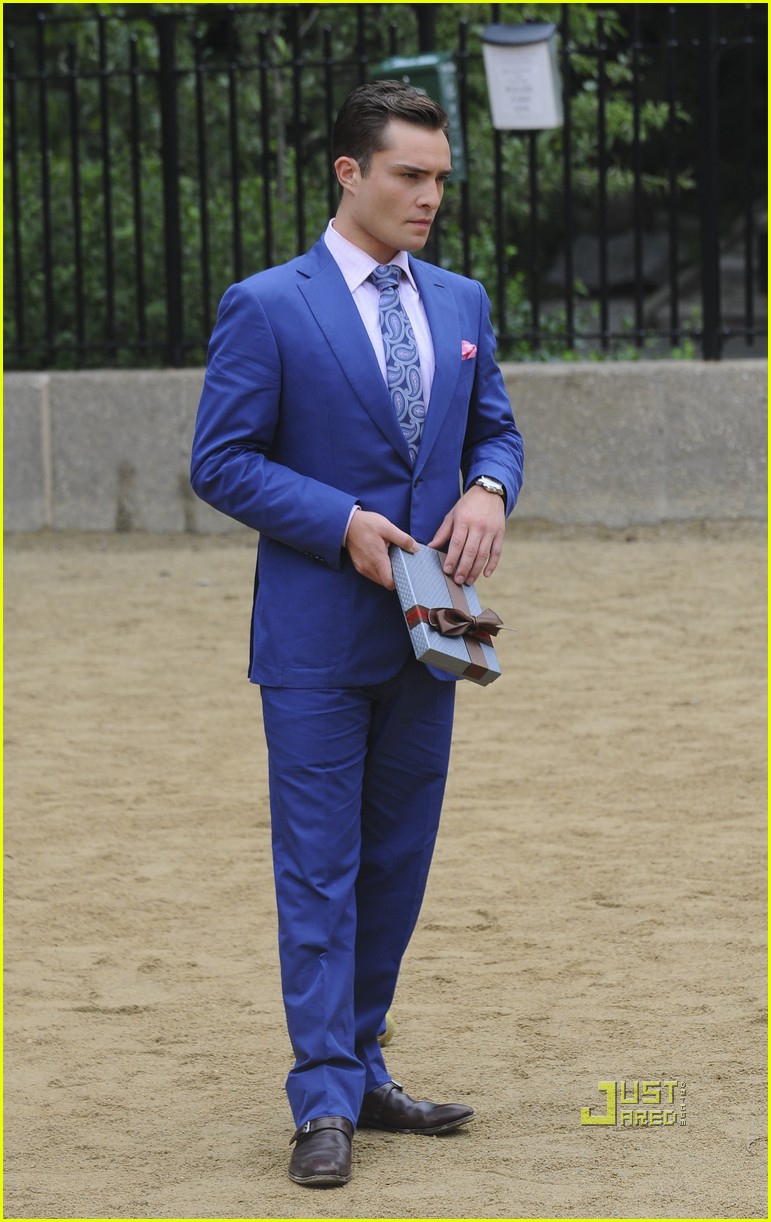 Ed Westwick & Penn Badgley 'Gossip Girl' at the Dog Park Photo