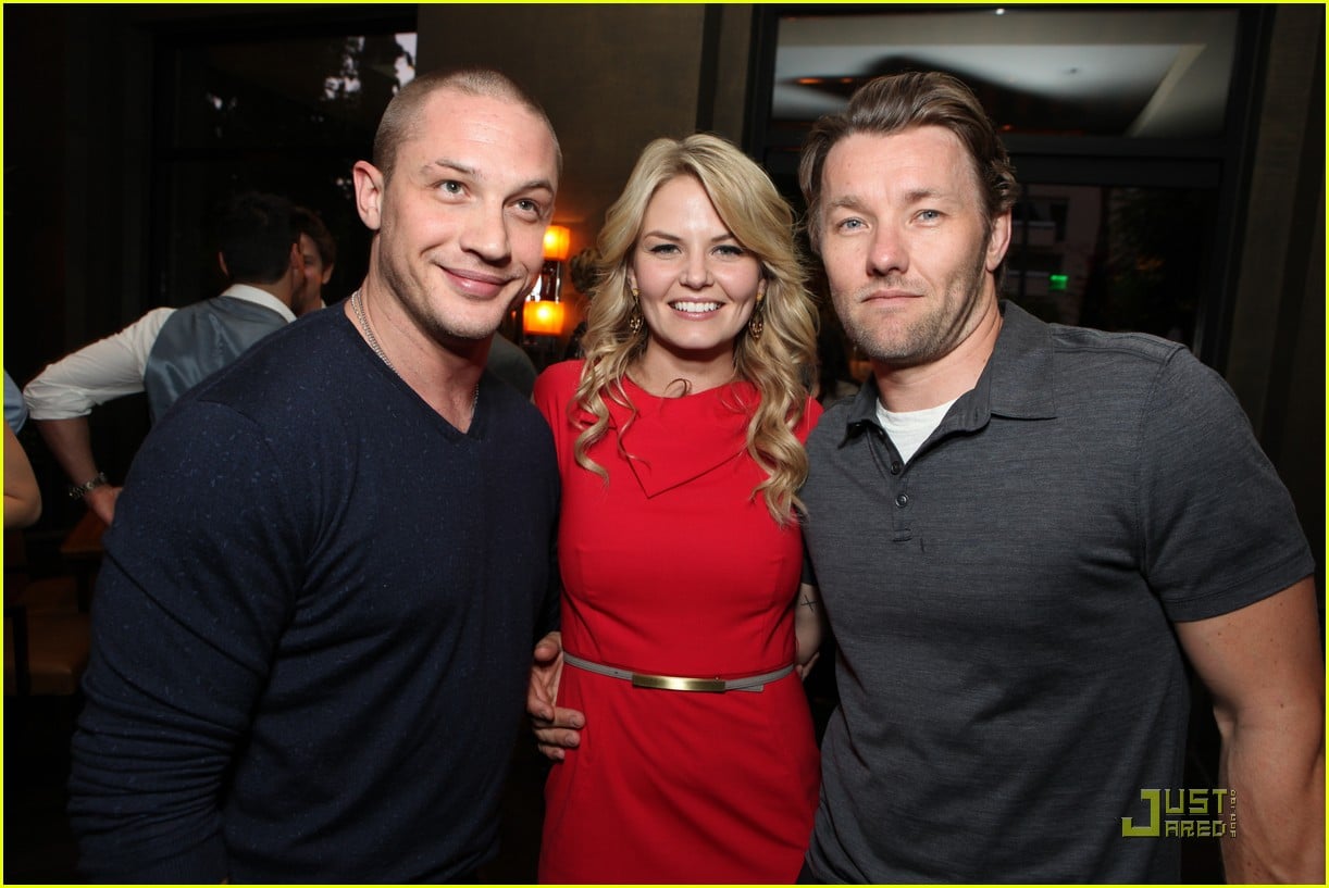 tom hardy warrior party with joel edgerton and jennifer morrison 032572184