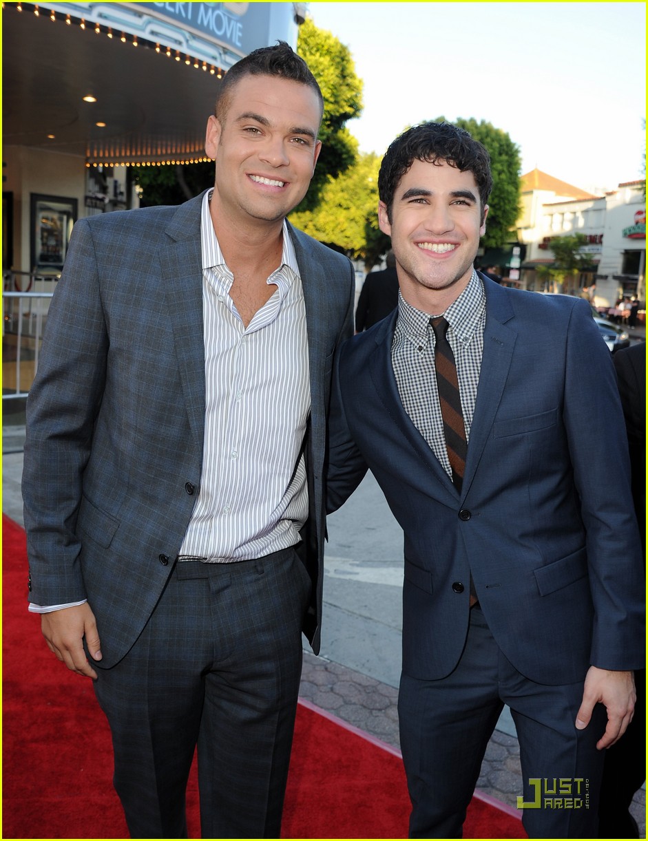 Chord Overstreet & Cory Monteith 'Glee' Guys at the Premiere! Photo