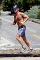 sean penn shirtless jogging with shannon costello 03