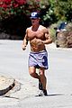 sean penn shirtless jogging with shannon costello 07