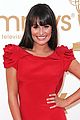 lea michele emmys 2011 red carpet 05