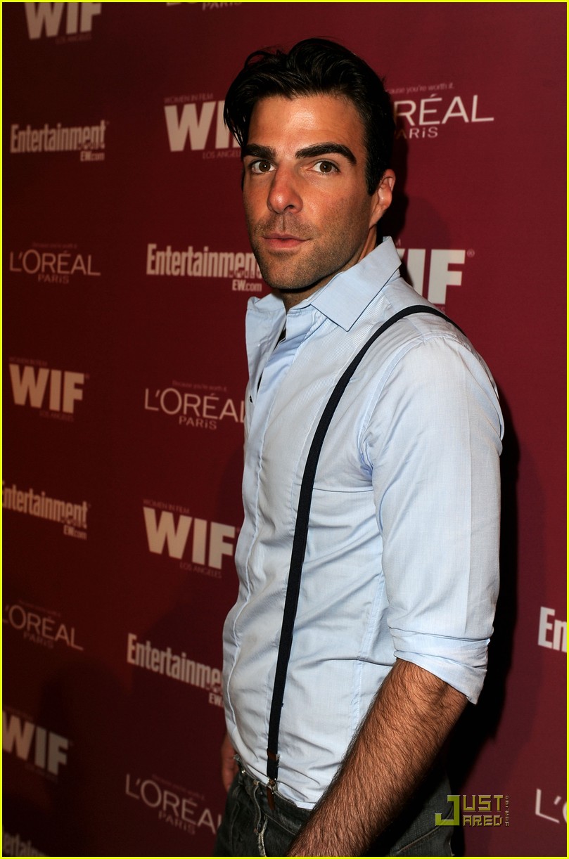 zachary quinto emmys party jewelry shopping 06