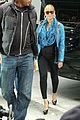 beyonce pregnant blue scarf jacket nyc 01