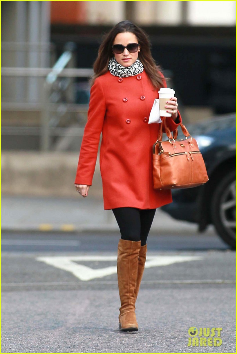 pippa middleton red peacoat 022592239