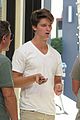 patrick schwarzenegger haircut with dad and chris 04
