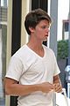 patrick schwarzenegger haircut with dad and chris 16
