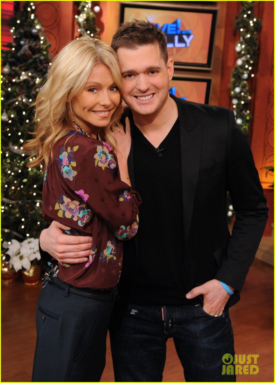 michael buble live with kelly 012610357