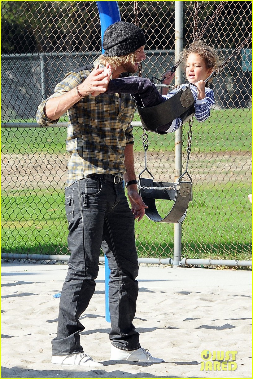 Gabriel Aubry & Nahla Park Playtime! Photo 2625000 Celebrity Babies