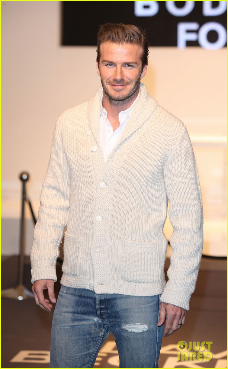 David Beckham Bodywear Launch at H&M! Photo 2624388 David Beckham